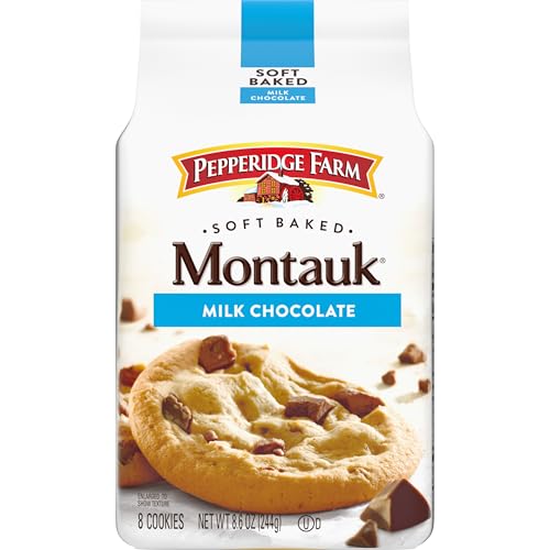 Pepperidge Farm, Montauk, weich gebacken, Kekse, Milchschokolade, 244 ml Beutel