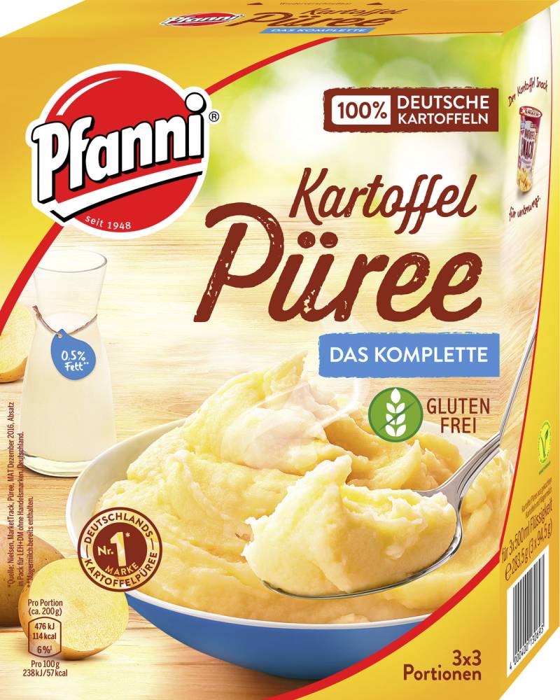 Pfanni Kartoffel Püree Das Komplette 3x 94,5G