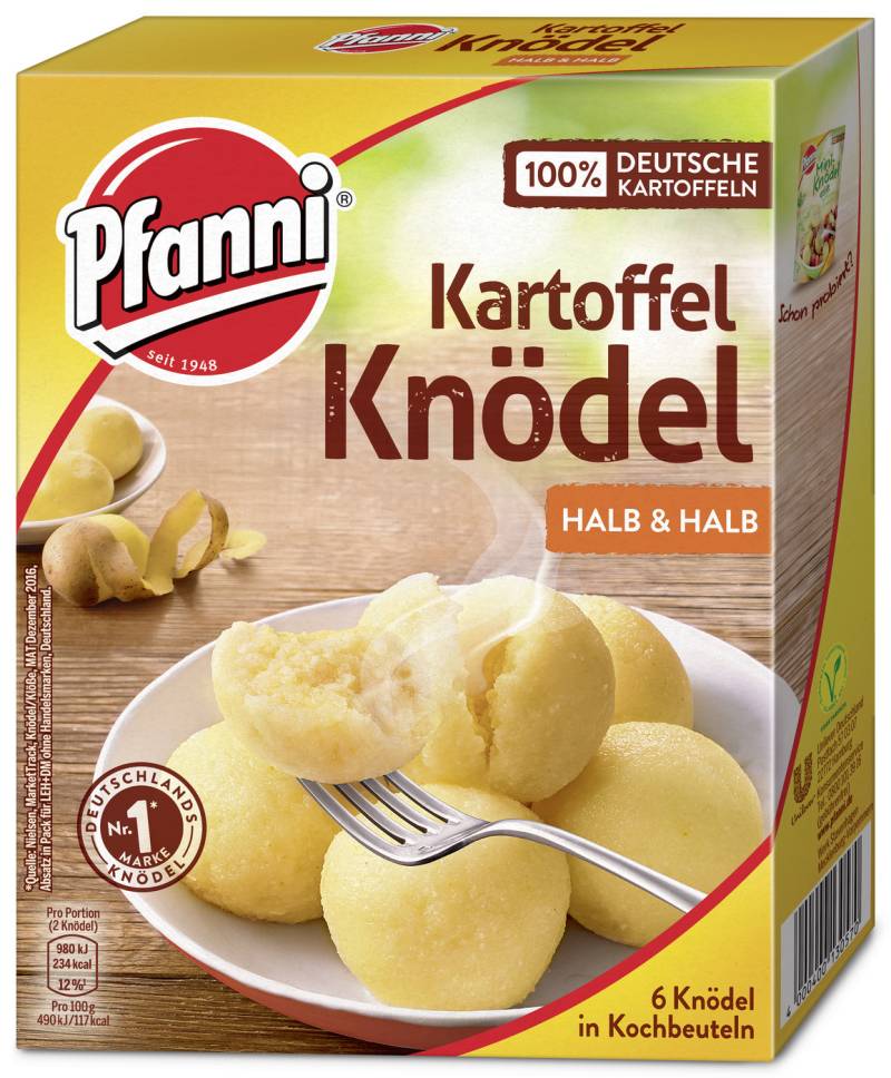 Pfanni Kartoffelknödel halb & halb 6 Stück 200G