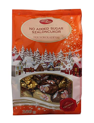 Premium Weihnachtspralinen ohne Zuckerzusatz 350 g (Glutenfrei) (Szaloncukor) von MicRose