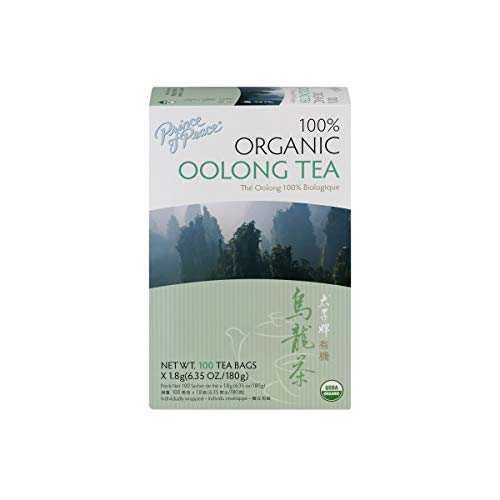 Prince Of Peace Organic Oolong Tea - 100 Tea Bags