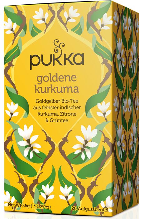 Pukka Goldene Kurkuma Tee