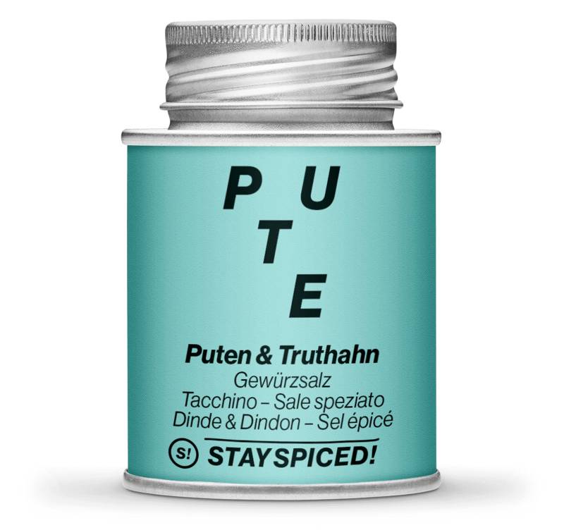 Puten & Truthahn Gewürz, 170ml Schraubdose