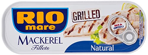 RIO MARE Filets Makrele In Natural 120 Gramm Gegrillter - Made In Italy von Rio Mare