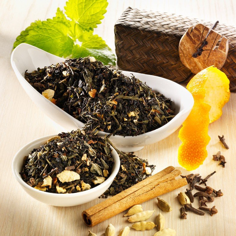 Rauf Tee aromatisierter Grüntee Kashmiri von Rauf Tee