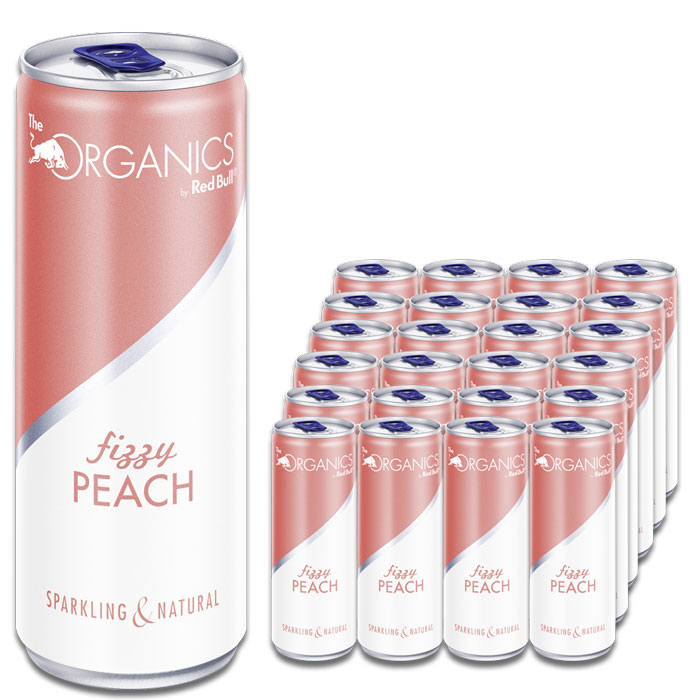 Red Bull Bio The Organics Fizzy Peach 24x0,25L