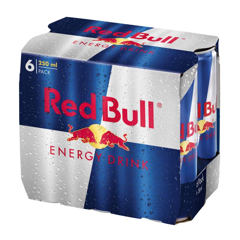 Red Bull Energy Drink 6x250ml