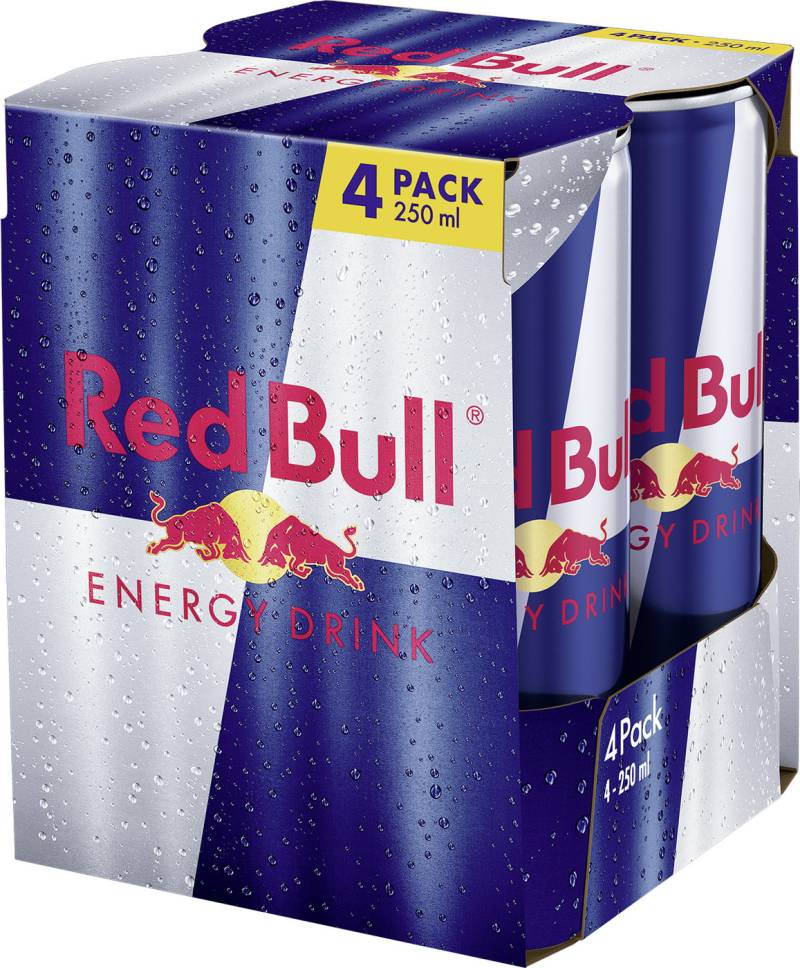 Red Bull Energy Drink 4x250ml