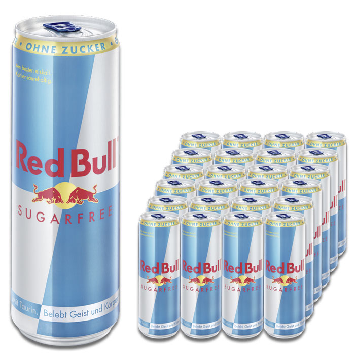 Red Bull Energy Drink Sugarfree 24x250ml