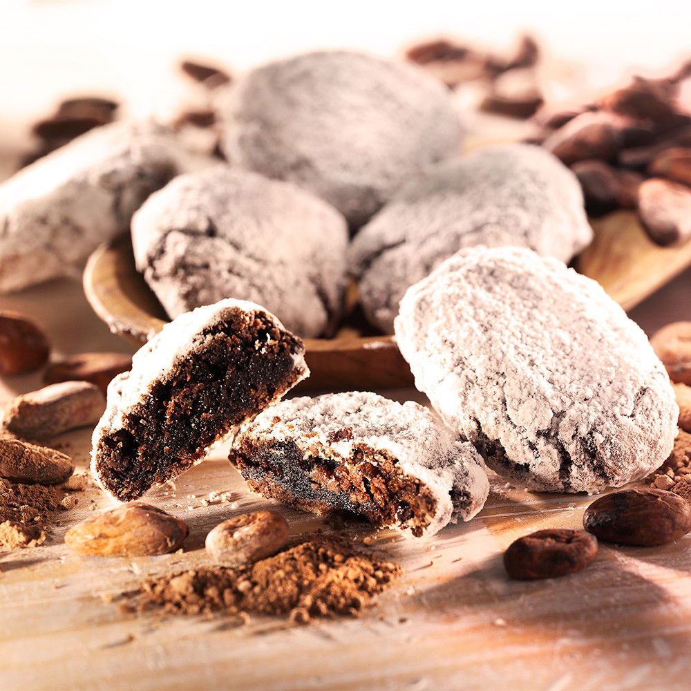 Ricciarelli mit Mandeln und Kakao von Pasticcerie Sinatti