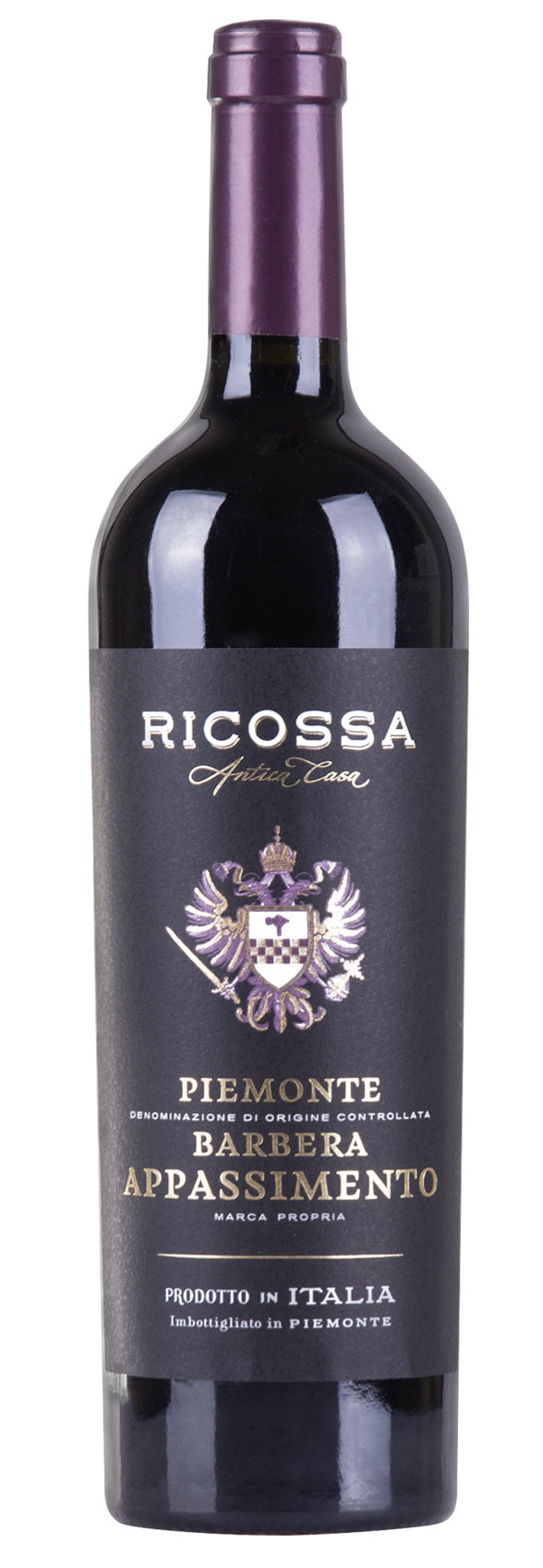 Ricossa Barbera Appassimento DOC halbtrocken 0,75L