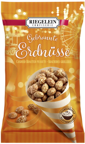 Riegelein Gebrannte Erdnüsse 150G