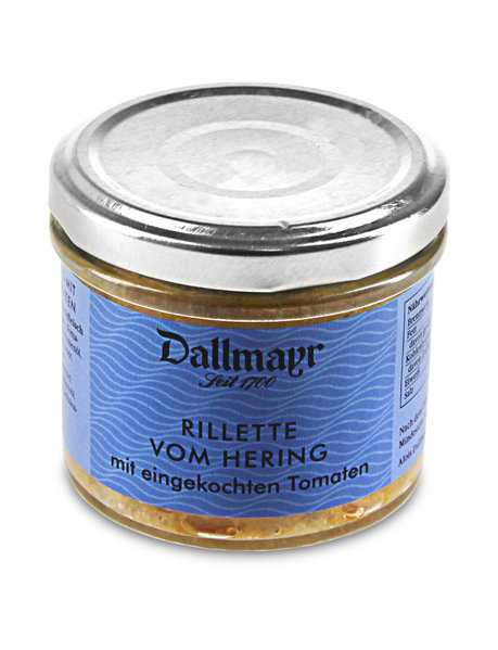 Rillette vom Hering mit eingekochten Tomaten von Alois Dallmayr KG