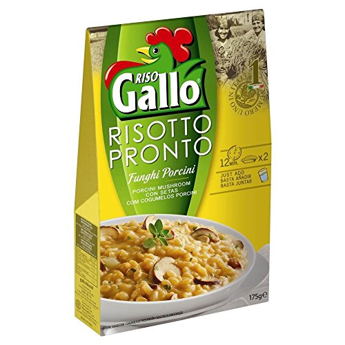 Riso Gallo Risotto Pronto Porcini (175g) - Packung mit 2 von Riso Gallo