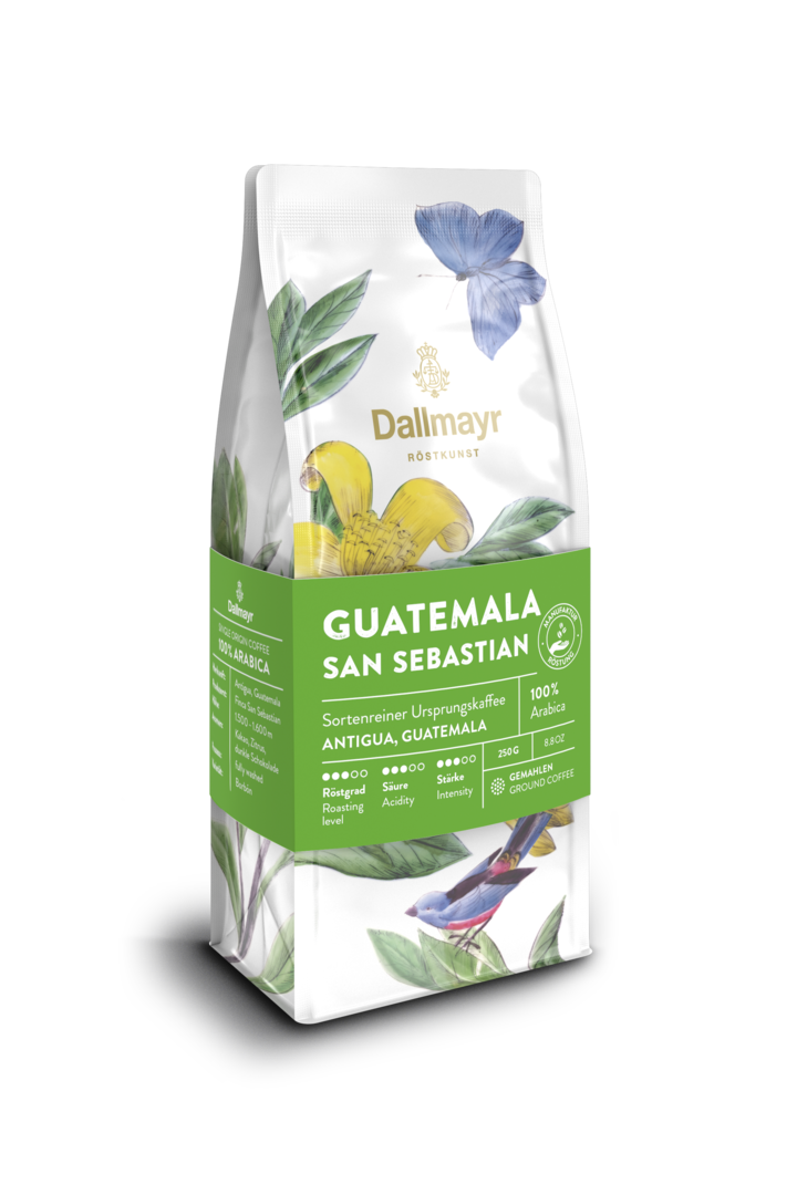 Röstkunst Guatemala San Sebastian 250g gemahlen von Alois Dallmayr Kaffee OHG