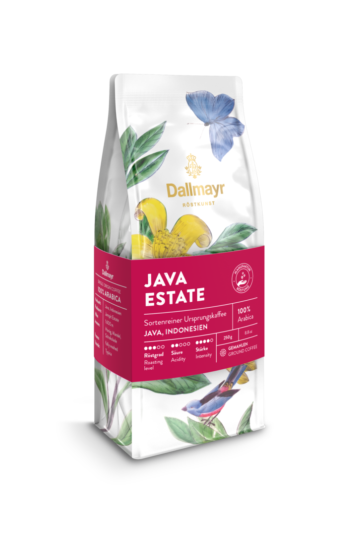 Röstkunst Java Estate 250g gemahlen von Alois Dallmayr Kaffee OHG