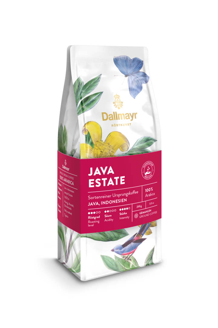 Röstkunst Java Estate 250g gemahlen von Alois Dallmayr Kaffee OHG