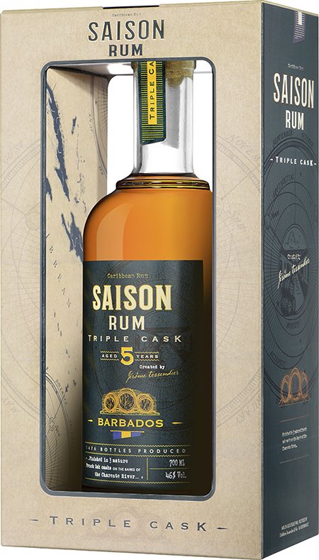 Rum Saison Triple Cask Barbados 46%vol