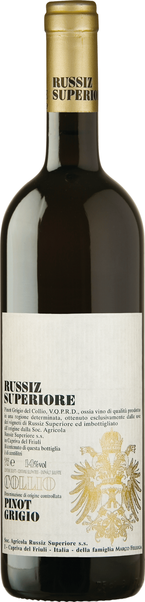 Russiz Superiore Pinot Grigio Collio DOC - 2022