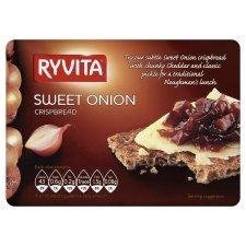 Ryvita Crisp Bread Sweet Onion 200g - Pack of 6 by Ryvita