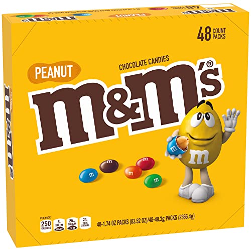 SCS M&M'sR Peanut - 1.74 oz. - 48 ct. by N/A