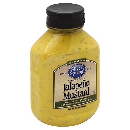 SILVER SPRINGS MUSTARD JALAPENO, 9.5 OZ