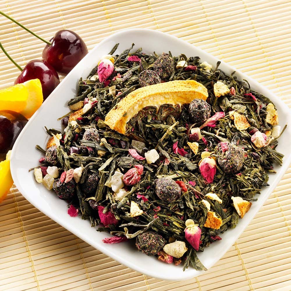 Schrader Sakuras Lächeln® Aromatisierter Grüner Tee von Schrader