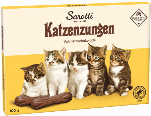 Sarotti Katzenzungen 100G