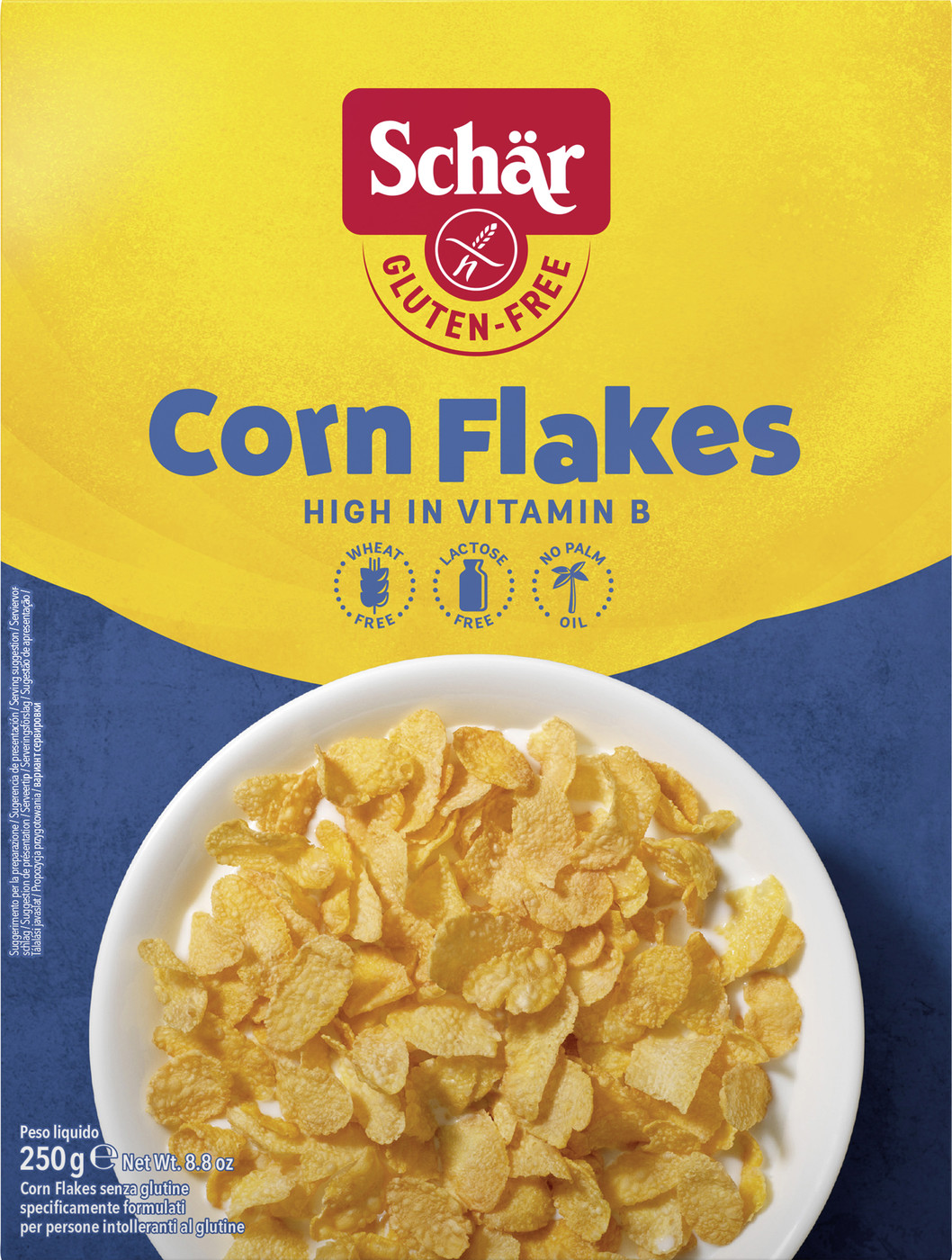 Schär Corn Flakes High in Vitamin B 250G