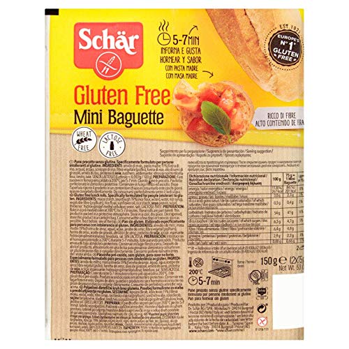 Schar Mini-Baguette, 150 g, 7 Stück von Schar