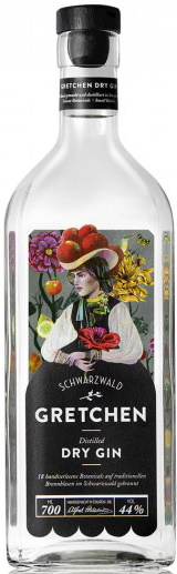 Schladerer Schwarzwald Gretchen Dry Gin 44% 0,7L