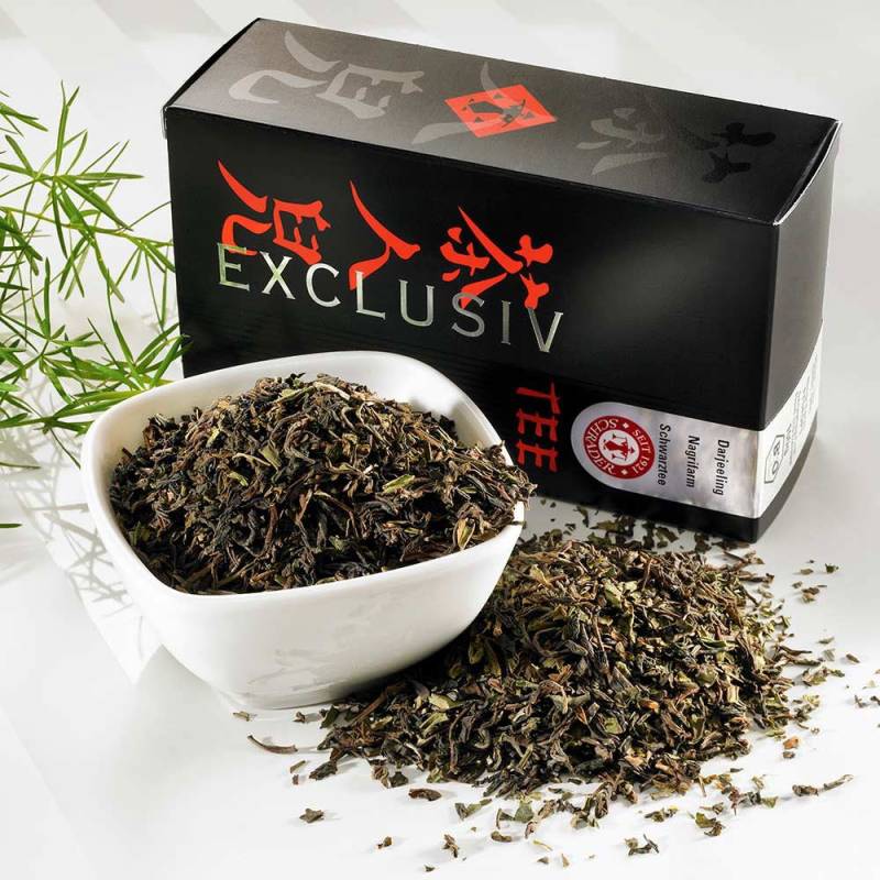 Schrader Schwarzer Tee Darjeeling First Flush Nagrifarm FTGFOP1 Bio von Schrader