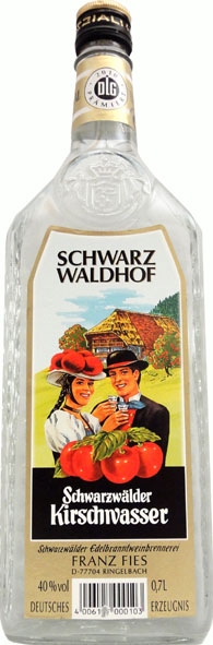 Schwarzwaldhof Schwarzwälder Kirschwasser 0,7L