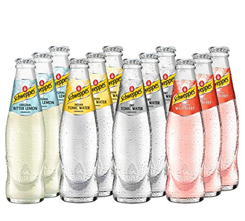 Schweppes Mix-Set Indian Tonic Water (3 x 0.2 l) Schweppes Bitter Lemon (3 x 0.2 l) Dry Tonic Water (3 x 0.2 l) Russian Wild Berry (3 x 0.2 l) inkl. Pfand von Schweppes