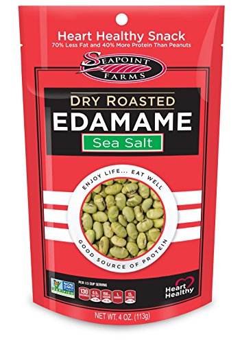 Seapoint Farms Light Salt Dry Roasted Edamame (12x4 Oz)