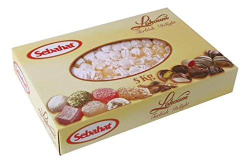 Sebahat Lokum Turkish Delight ""5 kg. mit ROSEN-Aroma"" türkische Süßigkeit