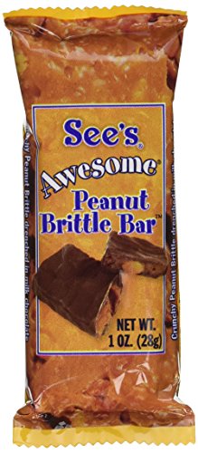 See's Candies 8 oz. Awesome Peanut Brittle Bar