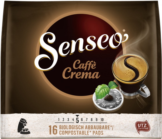 Senseo Kaffeepads Caffe Crema 16ST 111G