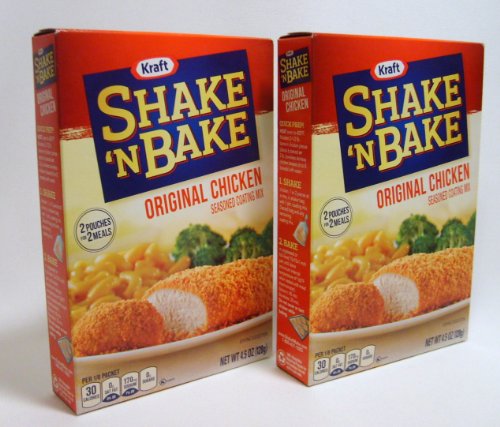 Shake 'n Bake ORIGINAL CHICKEN Seasoned Coating Mix 4.5oz (2 Boxes)