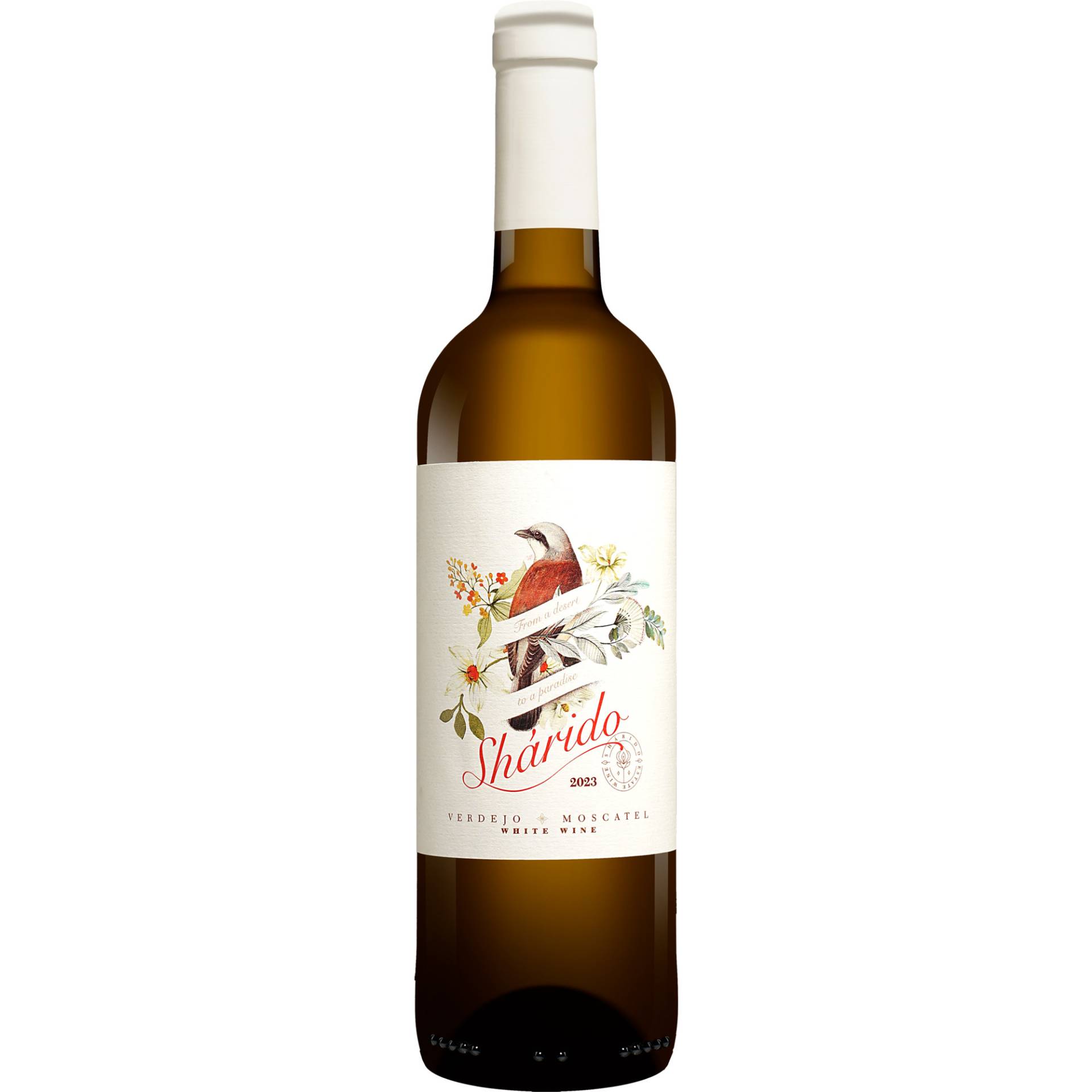 Shárido Verdejo Moscatel 2023  0.75L 13% Vol. Weißwein Trocken aus Spanien von Juan Gil