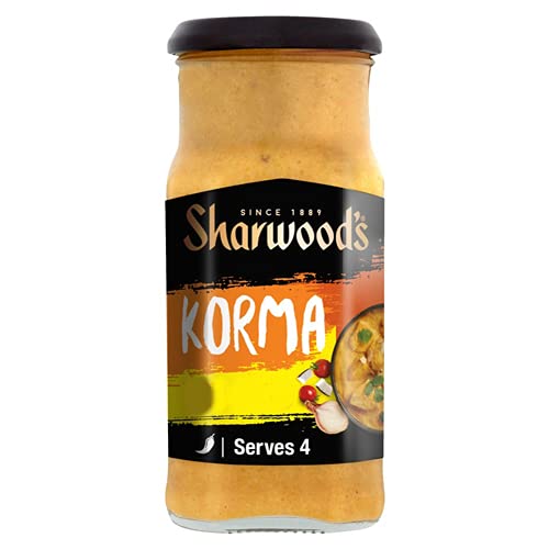 Sharwoods Uncle Ben's Cooking Sauce Korma, 6 x 420 g von Sharwood's