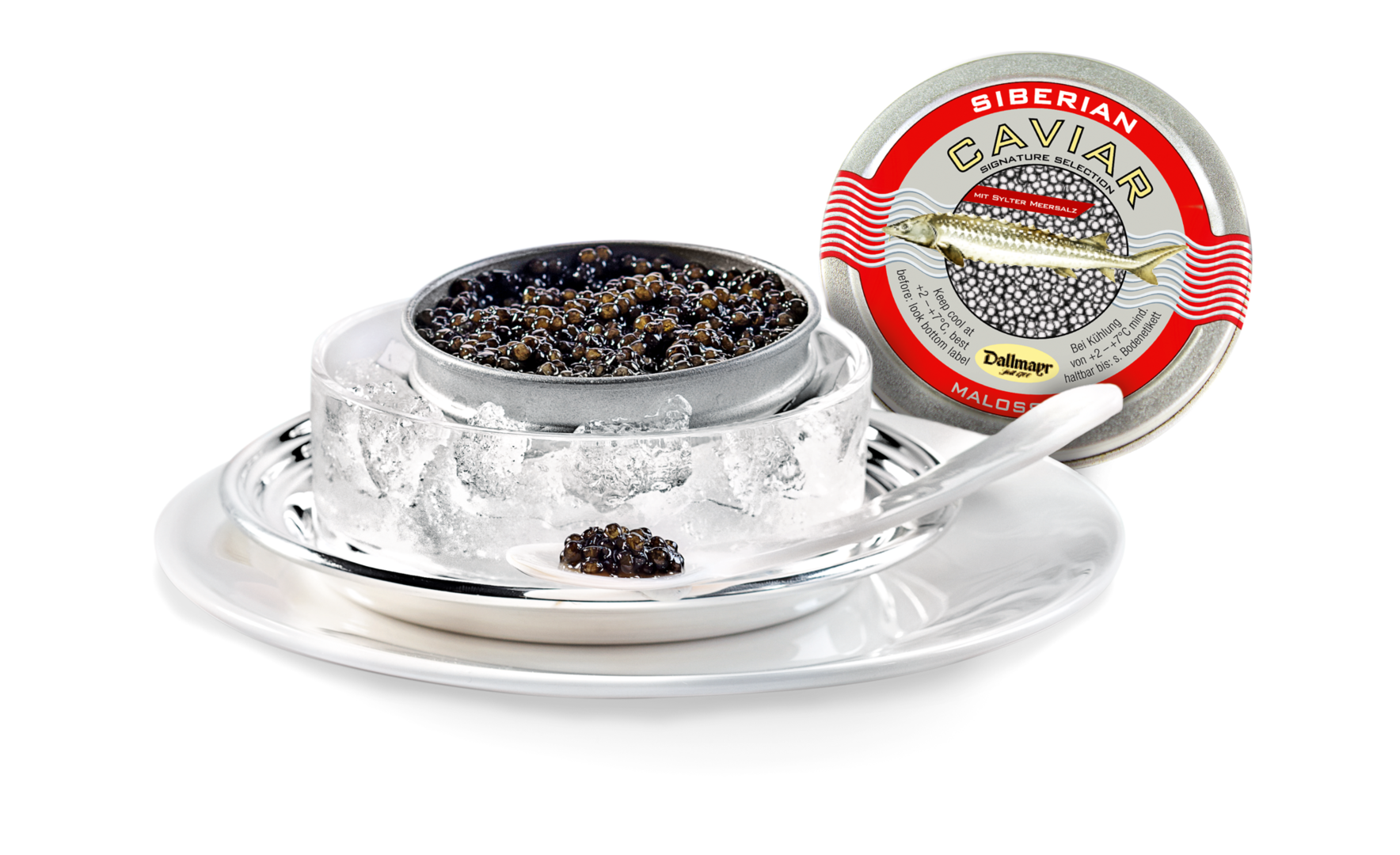 Siberian Malossol Caviar Signature 50g Selektion Dallmayr von Altonaer Kaviar Import Haus