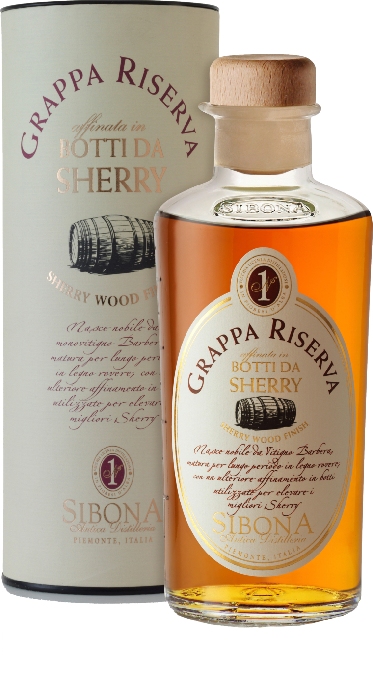 Sibona Grappa Riserva Botti da Sherry