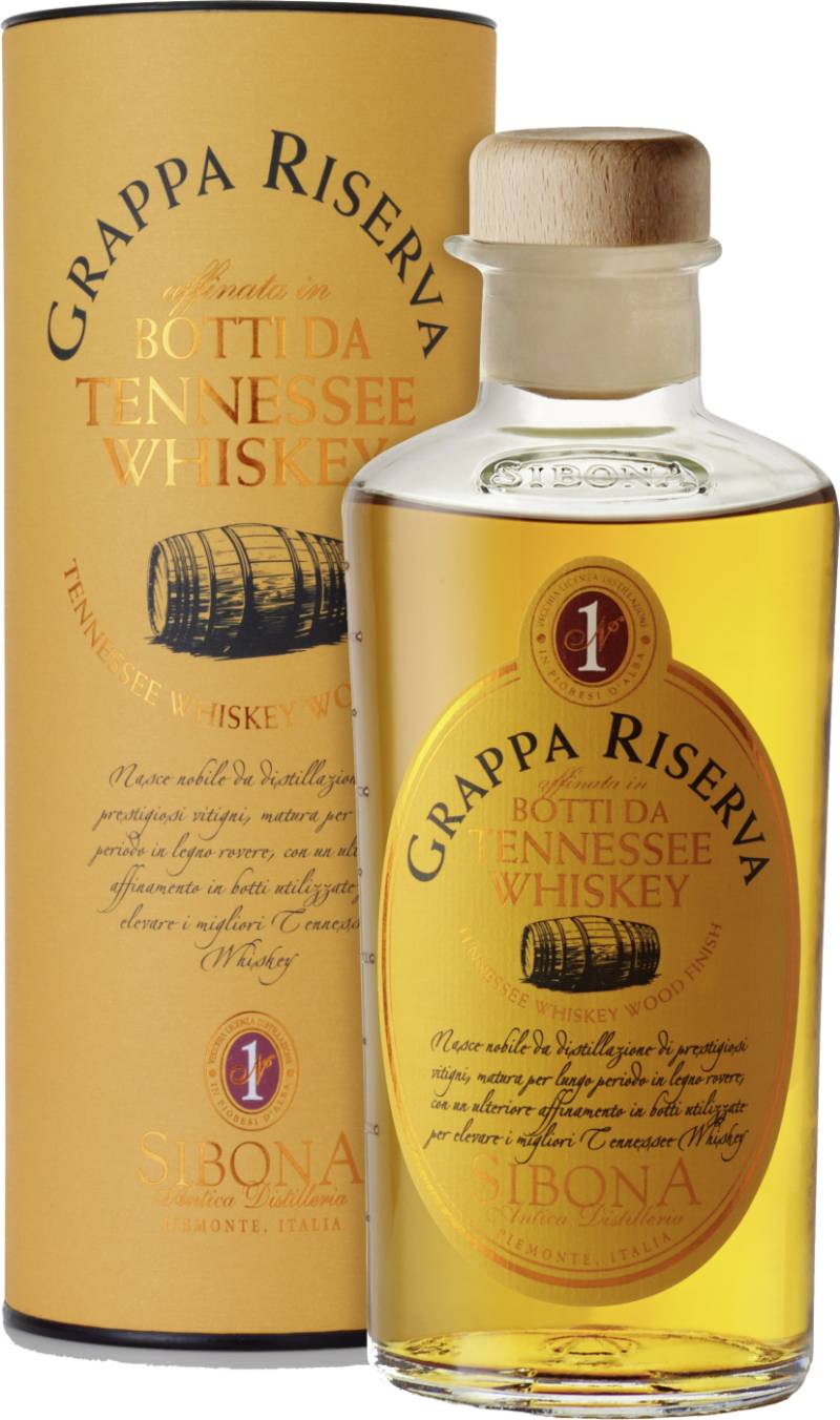 Sibona Grappa Riserva Botti da Tenessee Whiskey