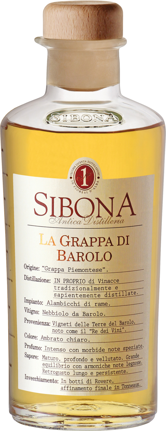 Sibona Grappa di Barolo - 0,5l