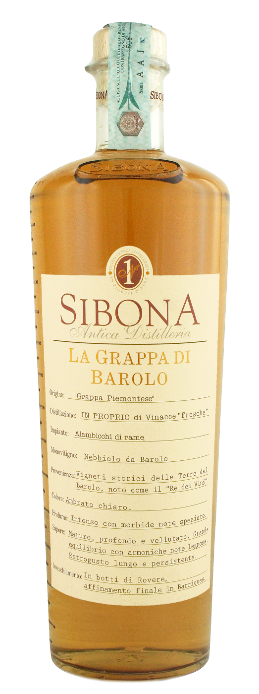 Sibona Grappa di Barolo - 1,5l Magnumflasche