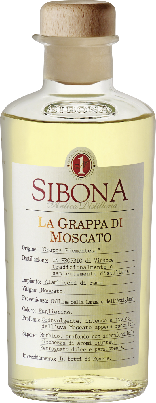 Sibona Grappa di Moscato