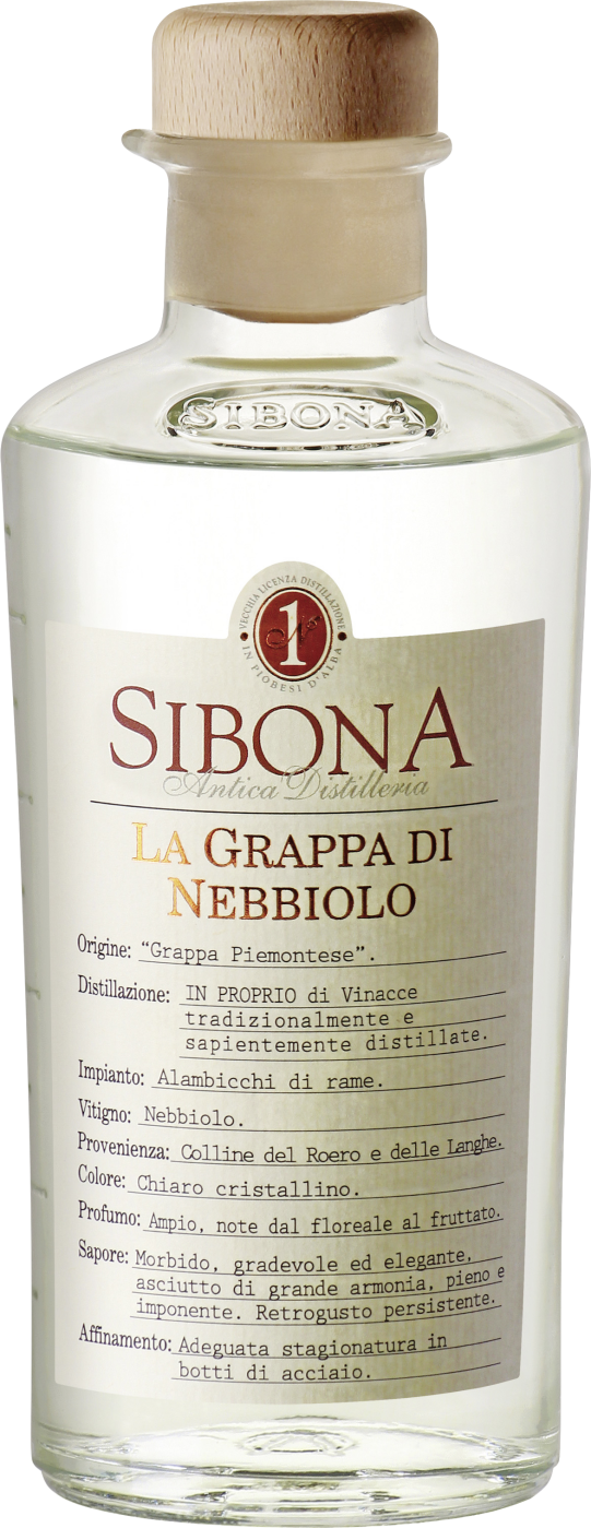 Sibona Grappa di Nebbiolo