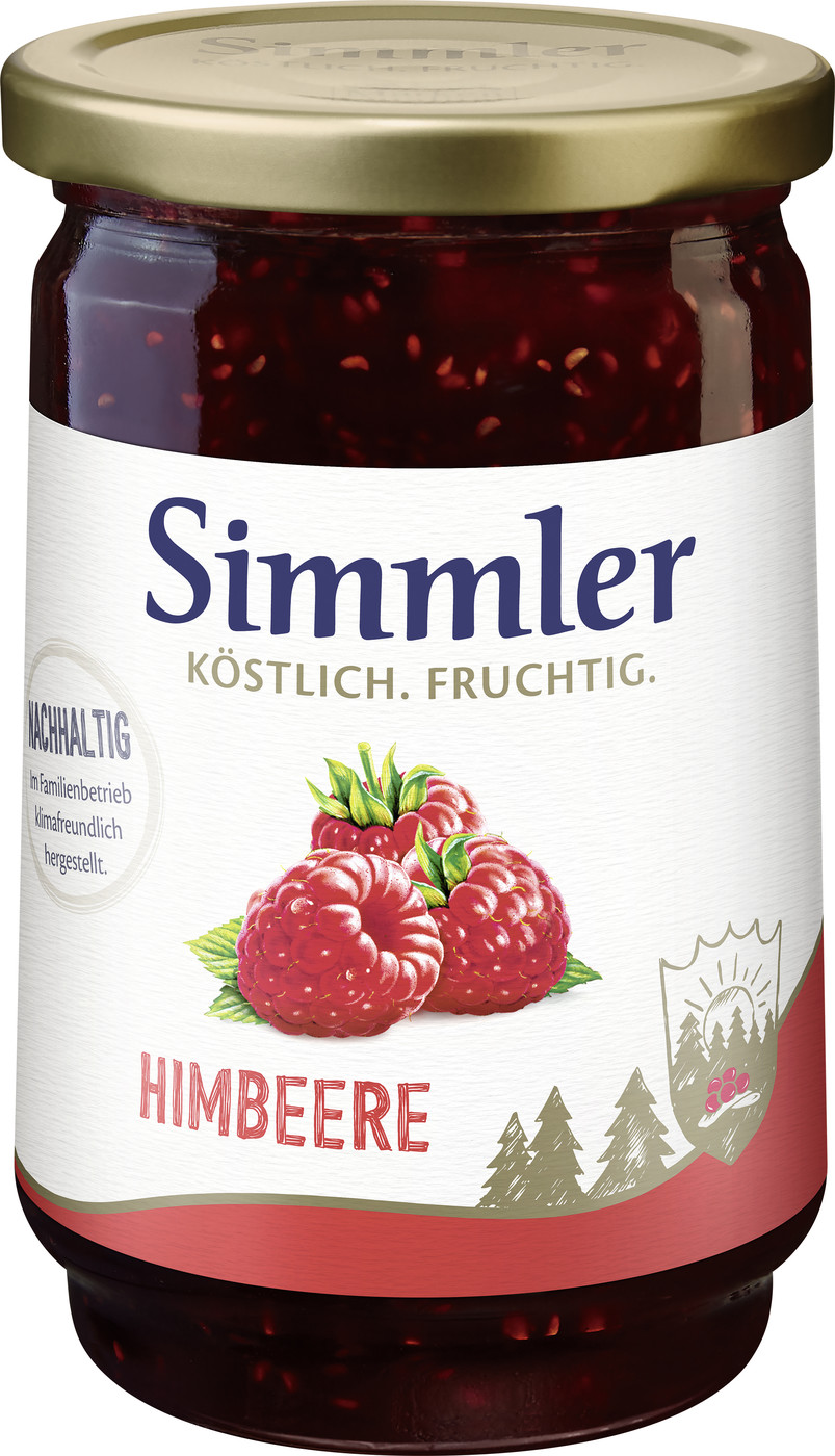 Simmler Konfitüre EXTRA Himbeere 450G