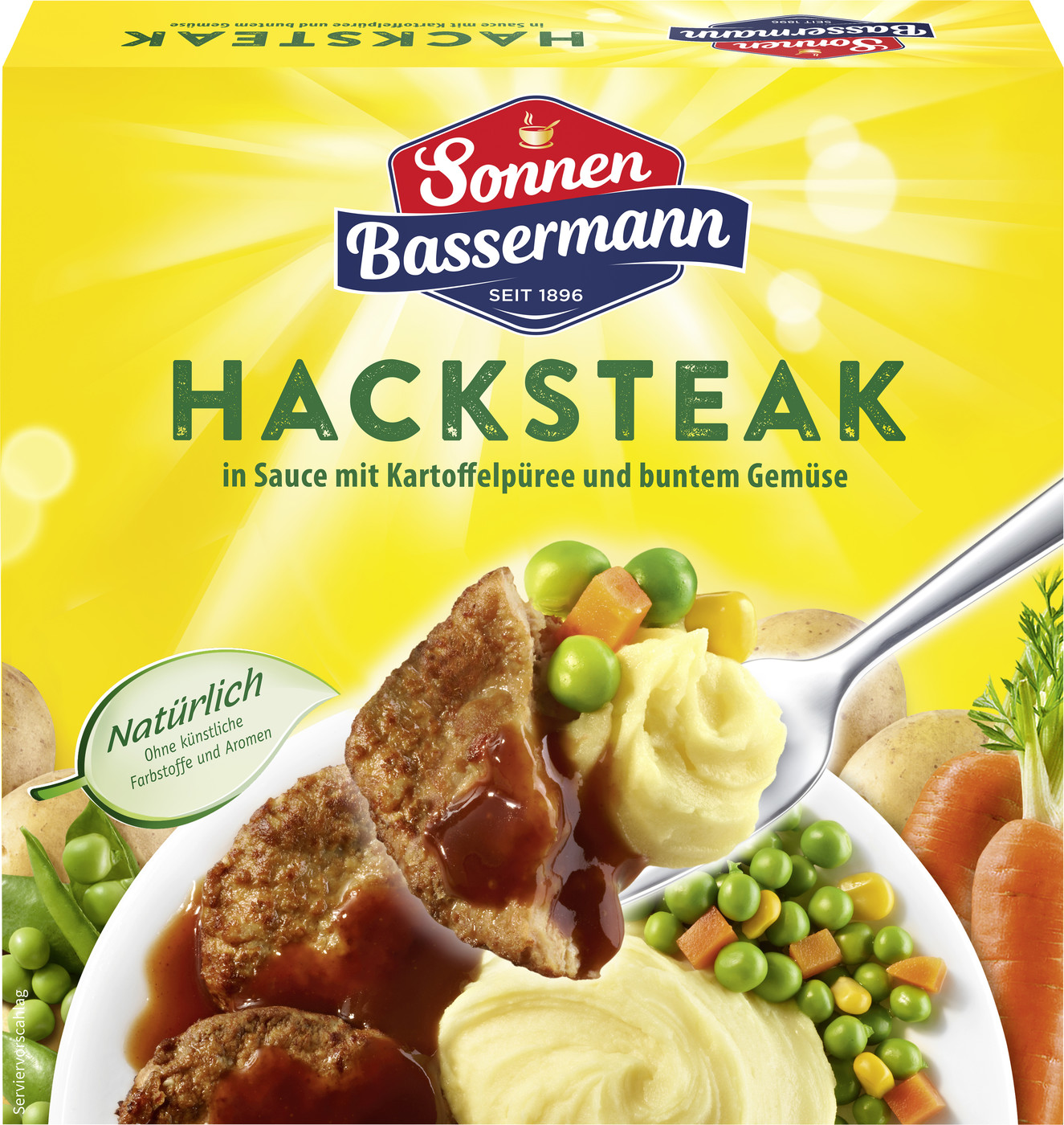 Sonnen Bassermann Hacksteak Menü 480G